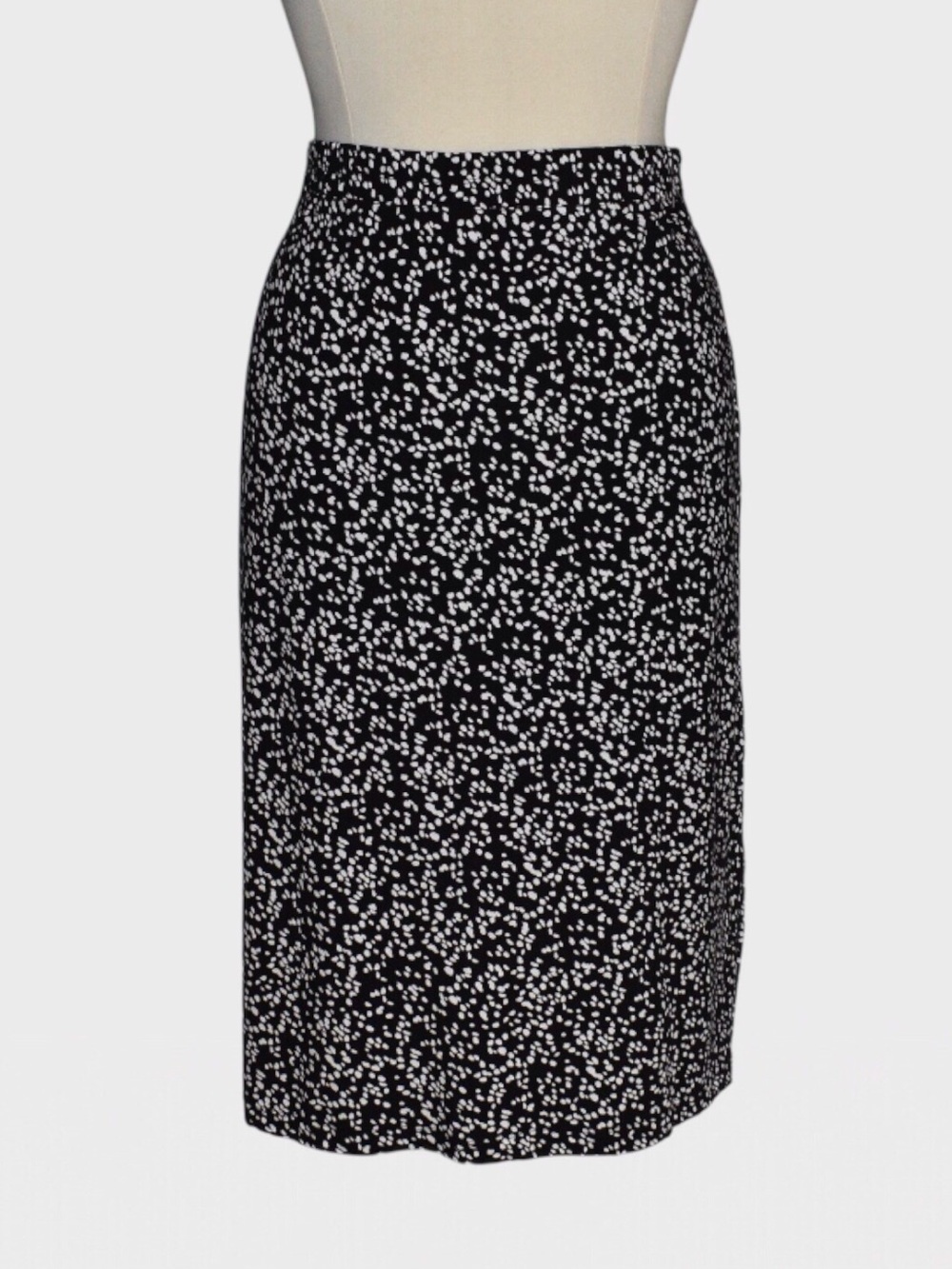 NWT Amazon Essentials Printed Pull On Midi Skirt